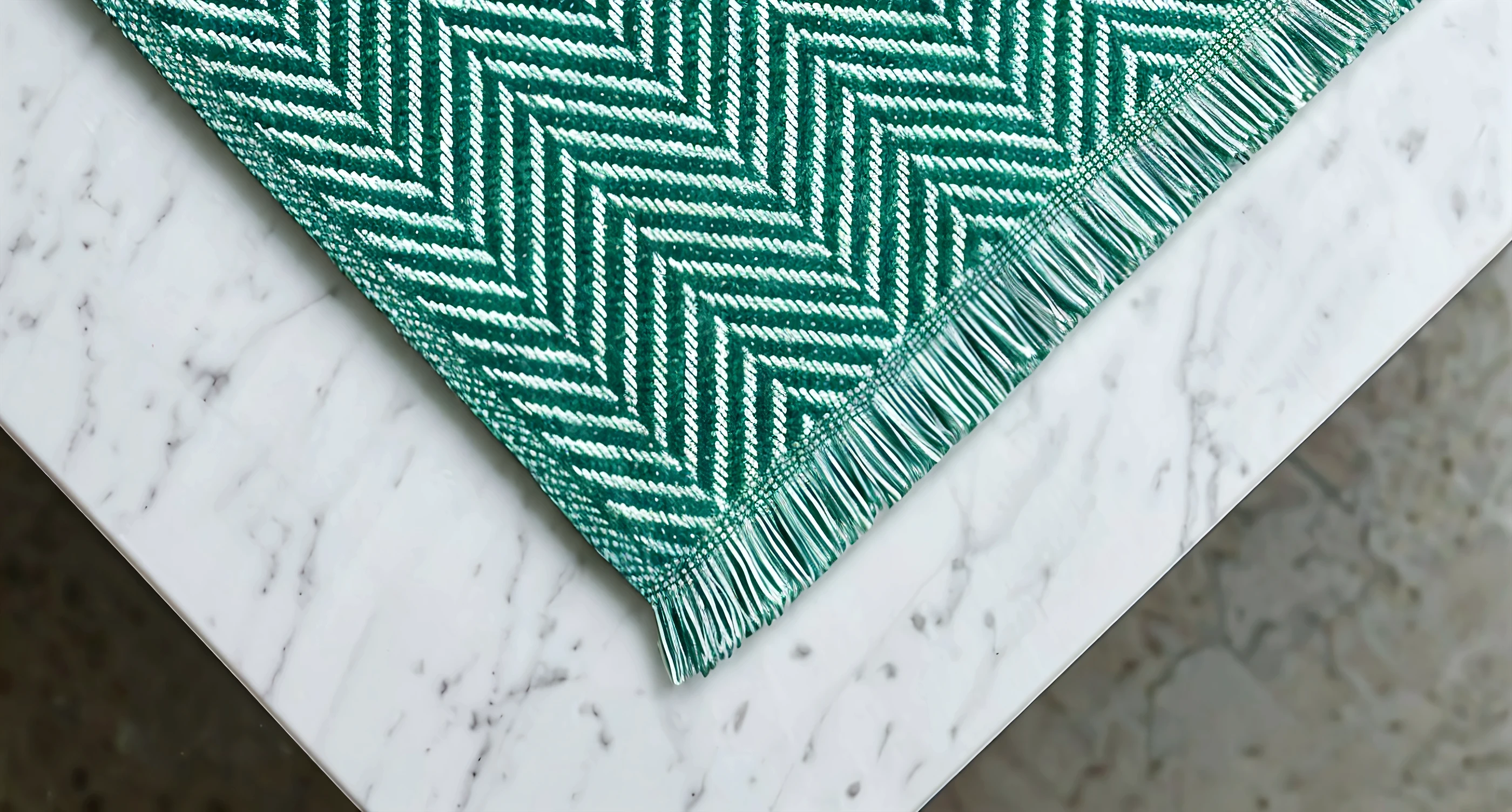 The Emerald Herringbone